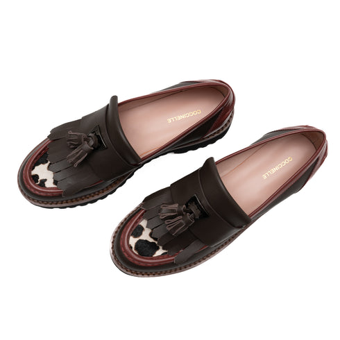 Loafers Coccinelle E4R87160301-591 καφέ/κεραμιδί