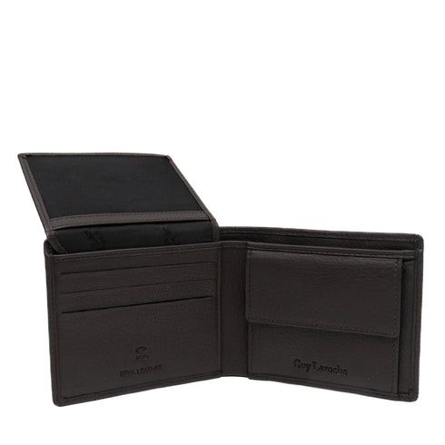 Δερμάτινο Πορτοφολάκι Guy Laroche 38305 καφέ