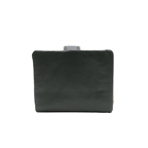 Δερμάτινο πορτοφόλι Guy Laroche 24317 μαύρο/πούρο