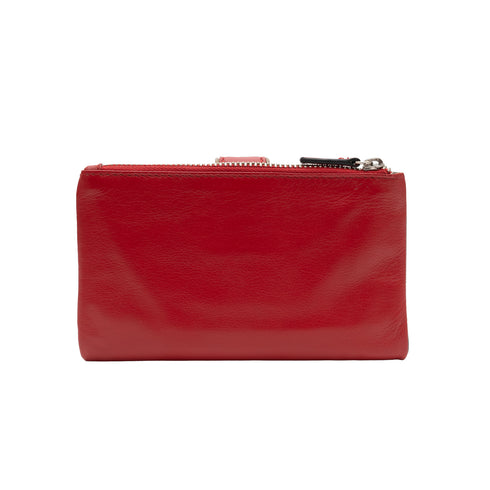Δερμάτινο πορτοφόλι Guy Laroche 24316 κόκκινο