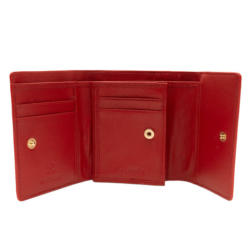 Δερμάτινο πορτοφόλι Guy Laroche 24914 κόκκινο