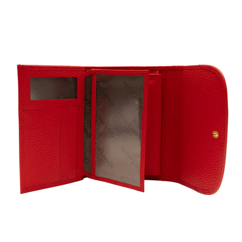 Δερμάτινο πορτοφόλι Guy Laroche 24312 κόκκινο