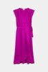 Φόρεμα μίντι κρουαζέ Cesaria Suncoo Paris S25C03376 ματζέντα