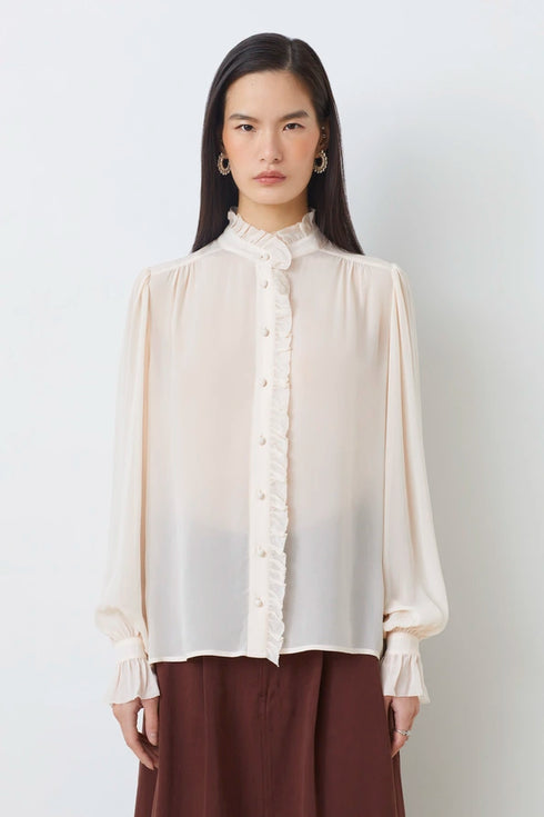 Πουκάμισο Leonor Suncoo Paris H25C07285 ροζ/σομόν