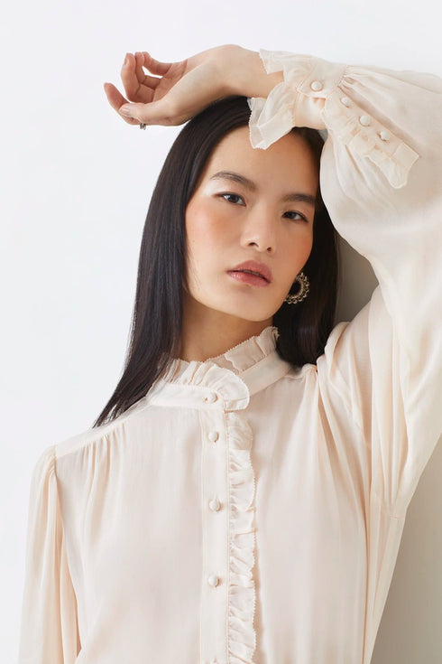 Πουκάμισο Leonor Suncoo Paris H25C07285 ροζ/σομόν