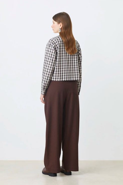 Παντελόνι ψηλόμεσο Jio Suncoo Paris H25C04302 καφέ