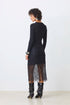 Φούστα δαντελωτή Faye Suncoo Paris H25C05274 μαύρο