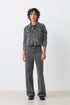 Παντελόνι τζιν Robin Suncoo Paris H25C13061 λεοπάρ γκρι