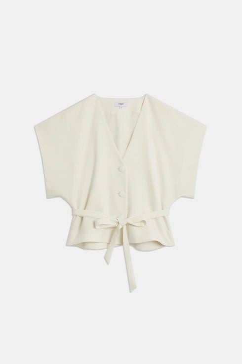 Τοπ Lazlo Suncoo Paris S26C07305 λευκό