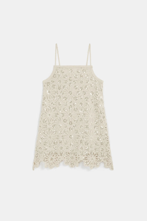 Φόρεμα Chelby Suncoo Paris S26C03252 μπεζ