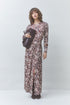 Φόρεμα maxi Clive Suncoo Paris H26C03340 μπεζ/καφέ