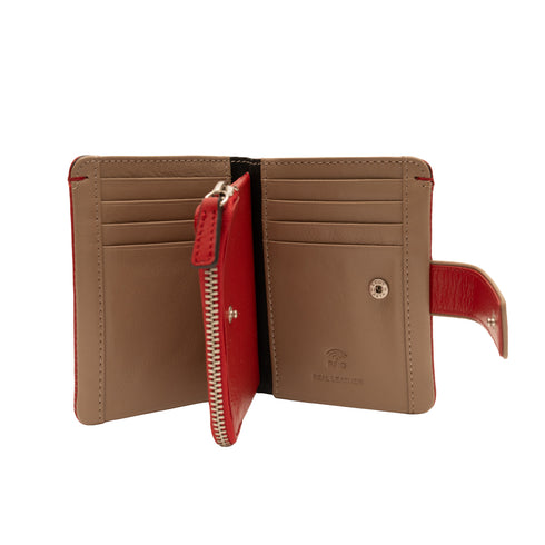 Δερμάτινο πορτοφόλι Guy Laroche 24317 κόκκινο