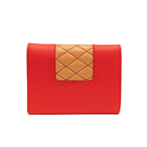 Δερμάτινο πορτοφόλι Guy Laroche 62717 κόκκινο