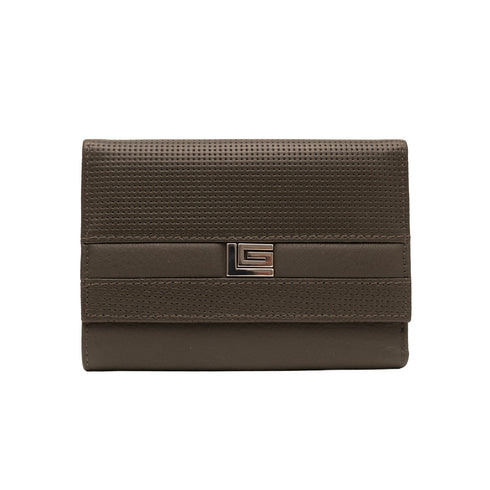 Δερμάτινο πορτοφόλι Guy Laroche 23613 γκρι