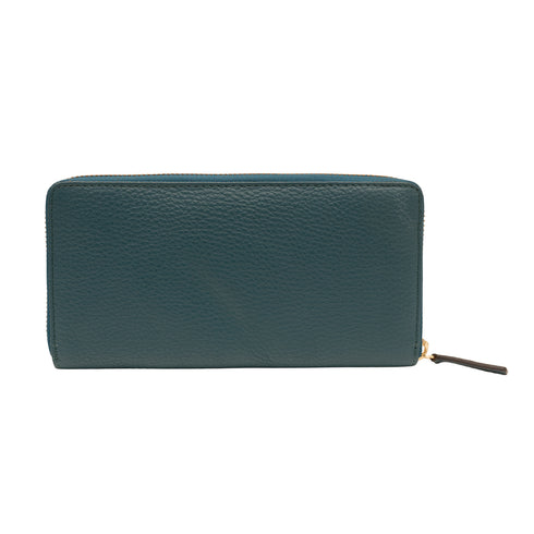 Δερμάτινο πορτοφόλι Guy Laroche 23815 πετρόλ