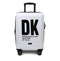 Βαλίτσα καμπίνας 55x36x24/27cm DKNY DH118BD4-λευκό/μαύρο