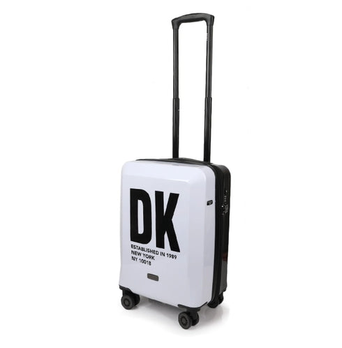 Βαλίτσα καμπίνας 55x36x24/27cm DKNY DH118BD4-λευκό/μαύρο