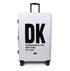Βαλίτσα Μεγάλη 78x51x31/34cm DKNY DH818BD4-λευκό/μαύρο