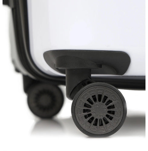 Βαλίτσα Μεγάλη 78x51x31/34cm DKNY DH818BD4-λευκό/μαύρο