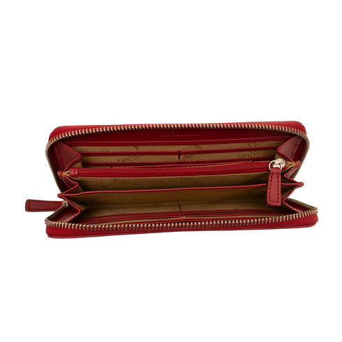 Δερμάτινο πορτοφόλι Guy Laroche 23311 κόκκινο
