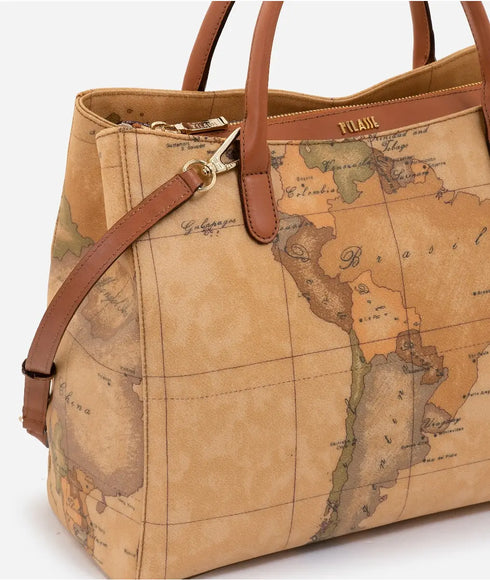 Τσάντα tote/χιαστί Alviero Martini 1a Classe CE004-6000-0010 ταμπά