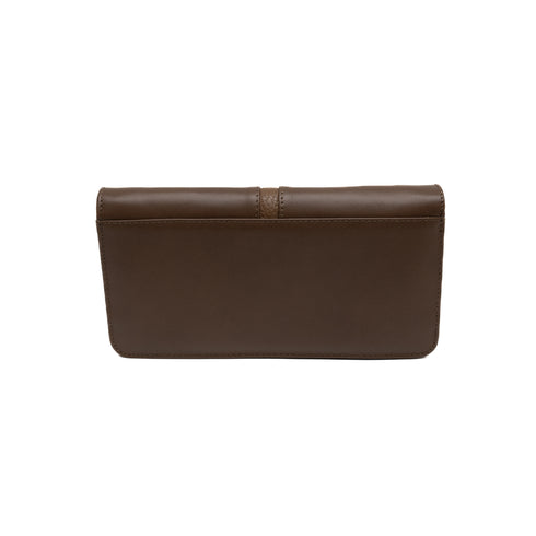 Δερμάτινο πορτοφόλι Guy Laroche 24215 μπεζ πούρο