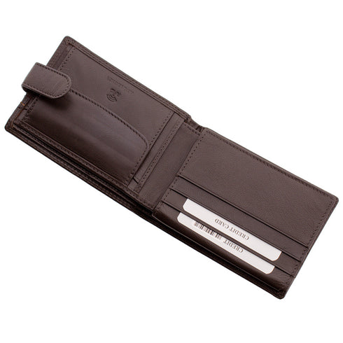 Δερμάτινο Πορτοφόλι Armonto 08407 καφέ