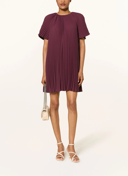 Φόρεμα πλισέ Convala Ted Baker 282078 μπορντό