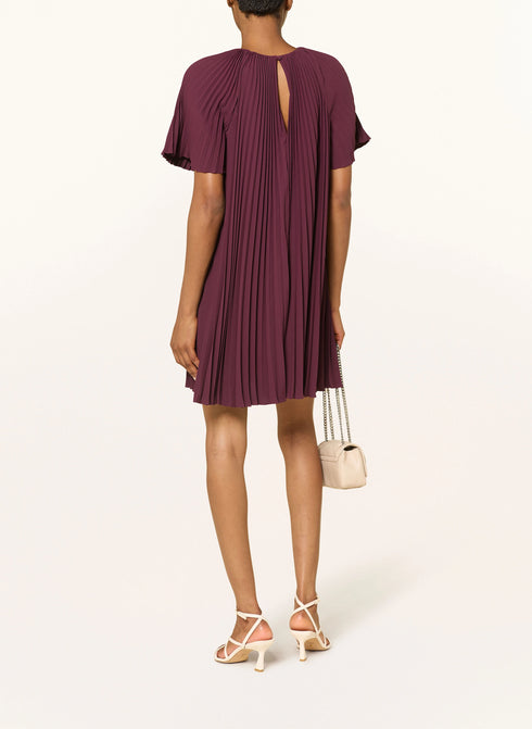 Φόρεμα πλισέ Convala Ted Baker 282078 μπορντό