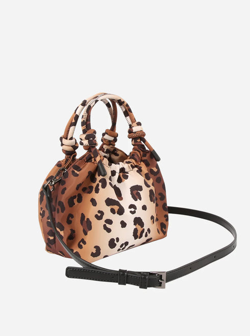 Τσάντα tote/χιαστί HVISK Vegan 2501-016-020700 λέοπαρ