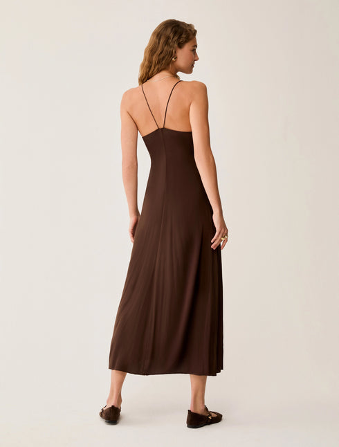 Φόρεμα cut-out PBBLAMPONE Penny Black 1221126302003 καφέ