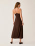 Φόρεμα cut-out PBBLAMPONE Penny Black 1221126302003 καφέ