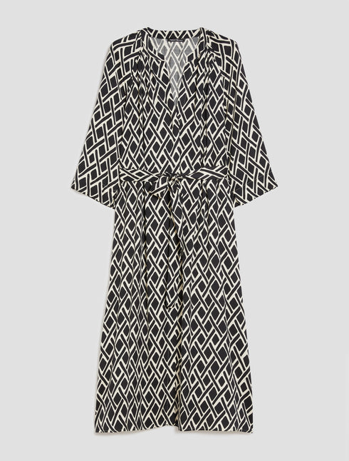 Φόρεμα Candito Penny Black 1221155302005 μαύρο/λευκό