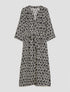 Φόρεμα Candito Penny Black 1221155302005 μαύρο/λευκό