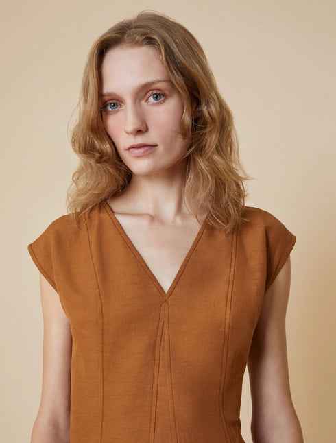 Φόρεμα Donare Penny Black 1221165302002-002 ταμπά