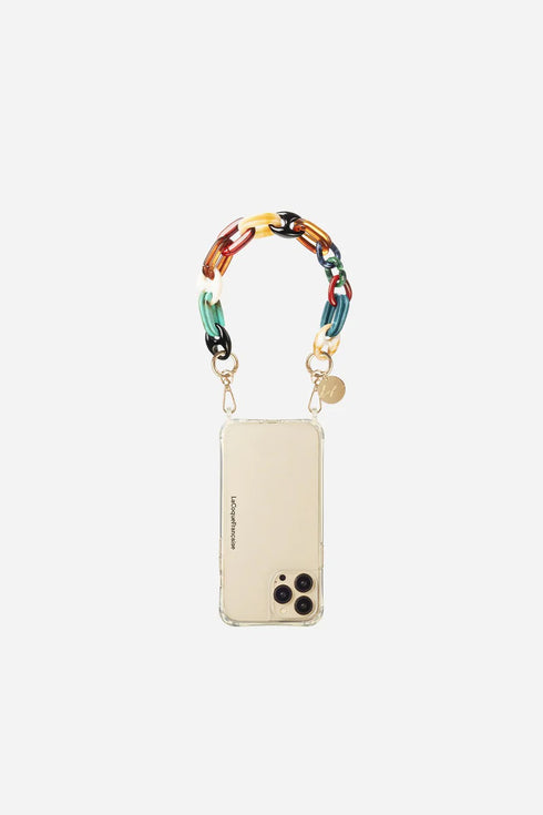 Αλυσίδα-κολιέ κινητού La Coque Francaise LE314876 multicolor