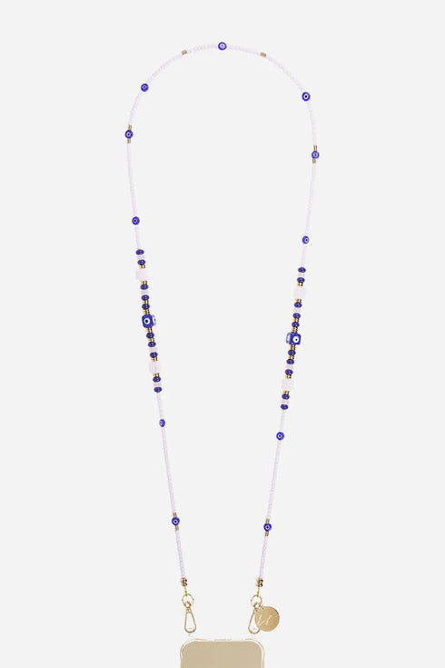 Αλυσίδα-κολιέ κινητού La Coque Francaise LE318718 μπλε