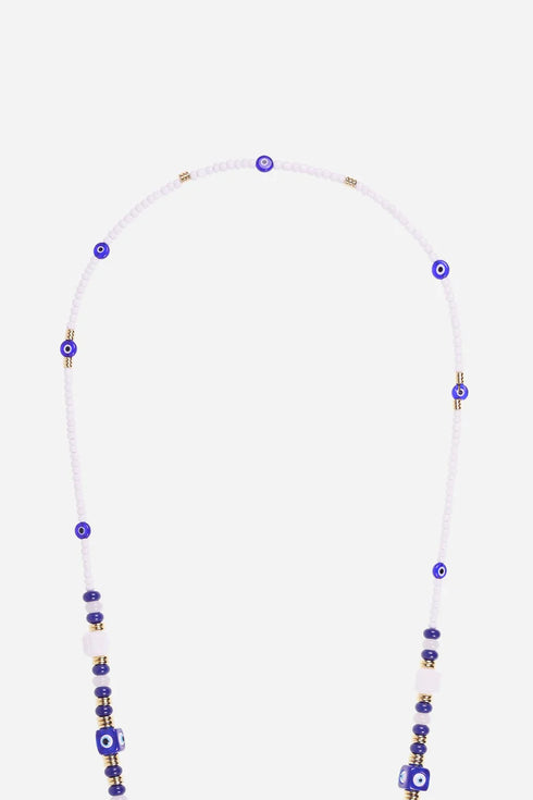 Αλυσίδα-κολιέ κινητού La Coque Francaise LE318718 μπλε