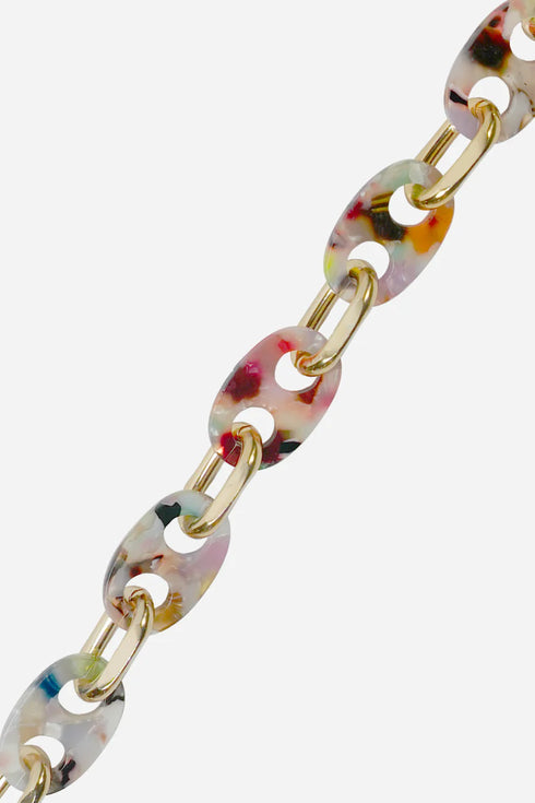 Αλυσίδα-κολιέ κινητού La Coque Francaise LE324701 multicolor