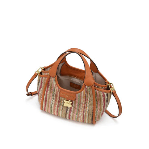 Τσάντα tote/χιαστί Siria-G Nannini 19402 πορτοκαλί