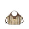 Τσάντα tote/χιαστί Siria-G Nannini 19402 μπεζ/καφέ