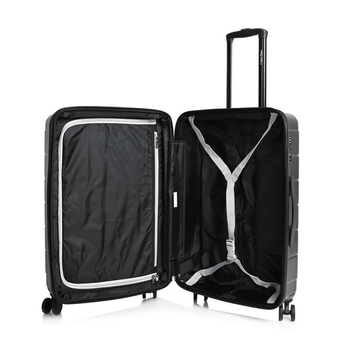 Βαλίτσα Μεσαία 64x40x28 cm Palisades Calvin Klein LH418PS4 μαύρο
