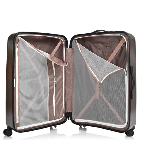 Βαλίτσα Μεγάλη Southampton Calvin Klein CK607-LH818SH2-L-BRZ Μπρονζέ