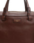 Τσάντα tote/χιαστί δέρμα Celebrity Nannini 22724 καφέ
