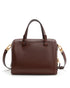 Τσάντα tote/χιαστί δέρμα Celebrity Nannini 22724 καφέ