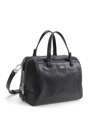 Τσάντα tote/χιαστί δέρμα Celebrity Nannini 22724 μαύρο