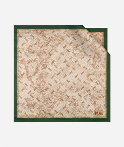 Φουλάρι Alviero Martini 1a Classe KF113-1789-0645 πράσινο