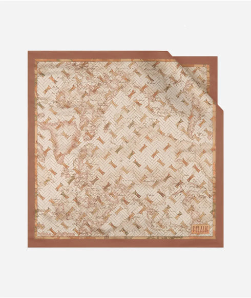 Φουλάρι Alviero Martini 1a Classe KF113-1789-0502 καφέ