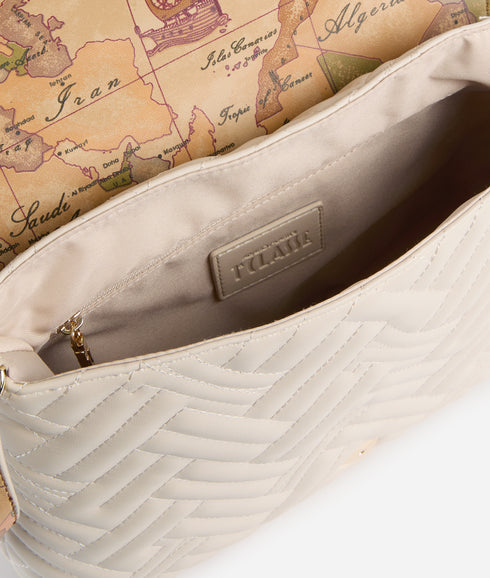 Τσάντα ώμου/χιαστί Alviero Martini 1a Classe LLE39-9143-0905 εκρού