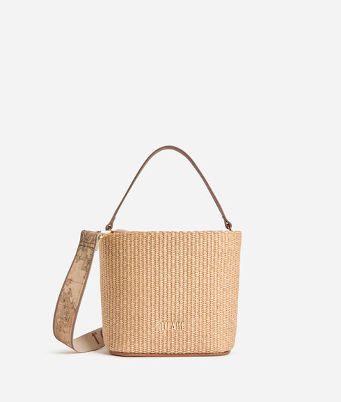 Τσάντα tote/ώμου Alviero Martini 1a Classe LMLF48-9881-0578 μπεζ